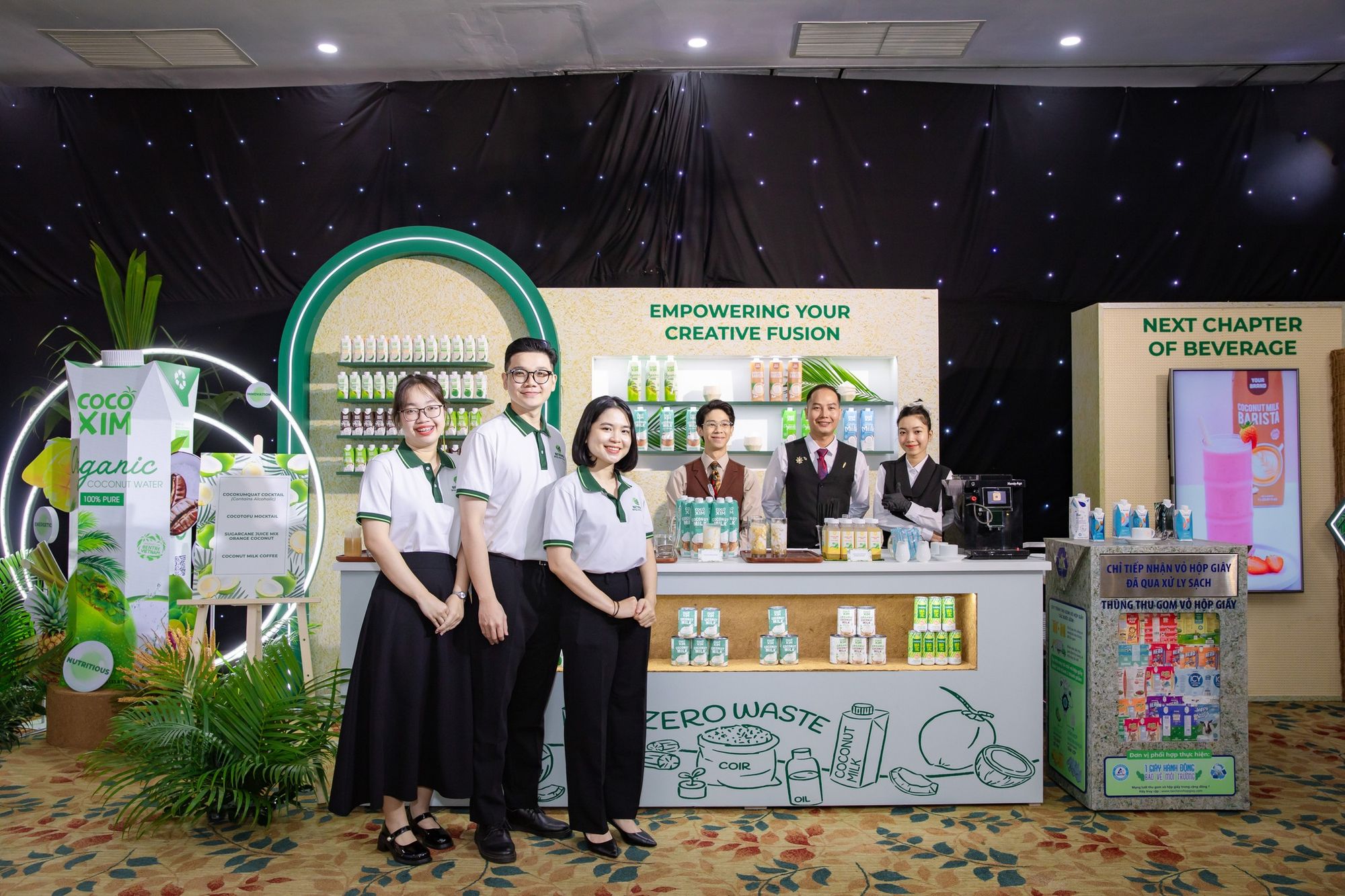 Exhibition and interactive booth at the CocoNext 2024 International Conference | Source Betrimex Exhibition and interactive booth at the CocoNext 2024 International Conference