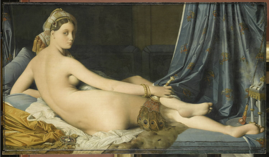 “La Grande Odalisque” Jean-Auguste-Dominique Ingres 1814 | Nguồn Louvre ldquoLa Grande Odalisquerdquo JeanAugusteDominique Ingres 1814