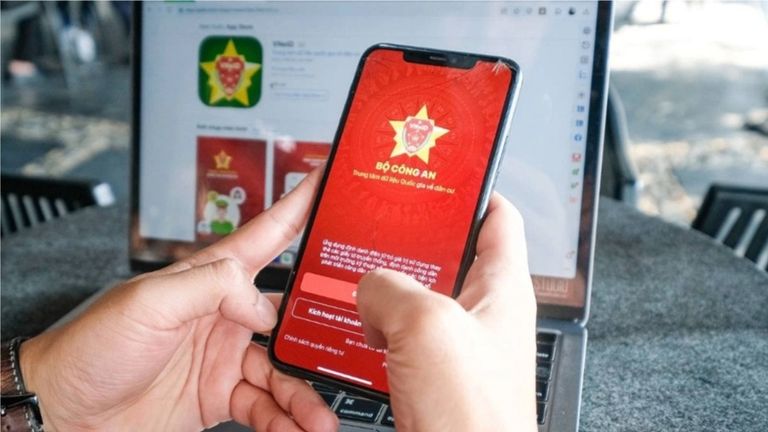 Vietnam’s scoring system would be on the VNeID- the national identity app. | Source: VnEconomy