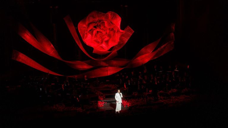 Sketch A Rose concert at Dolby Theatre in Los Angeles.