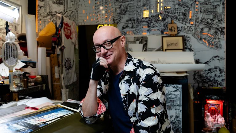 Richie Fawcett’s art practice finds a home in The Studio Saigon | Source: Minh Dang for Vietcetera