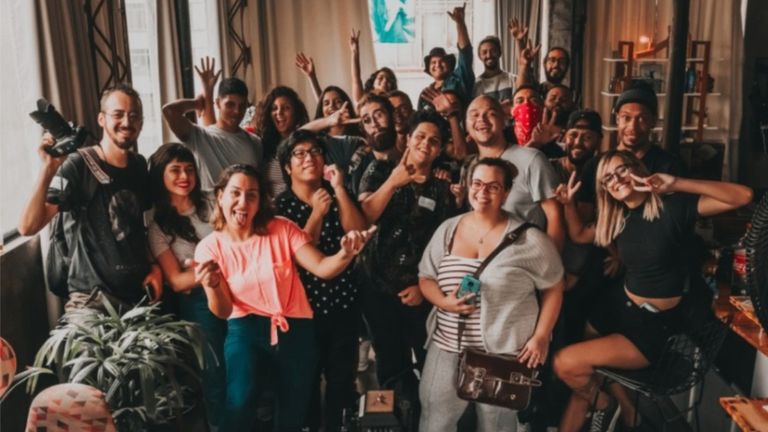 A group meeting through Meetup—a hobby-driven connection app | Source: Meetup