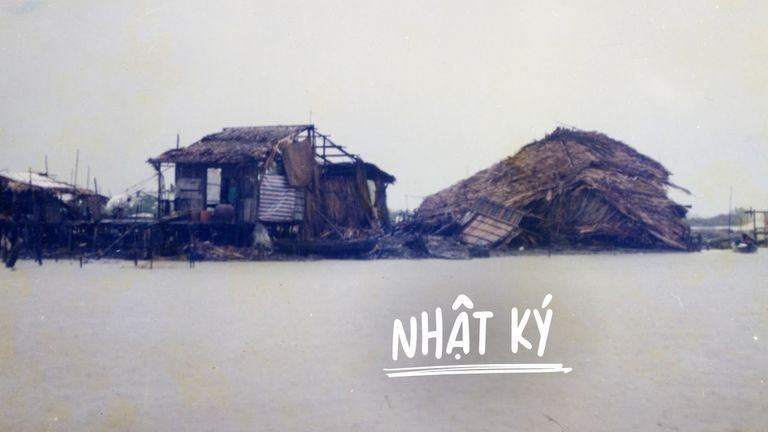 Thiệt hại từ bão Linda (1997). | Nguồn: Đất mũi Cà Mau