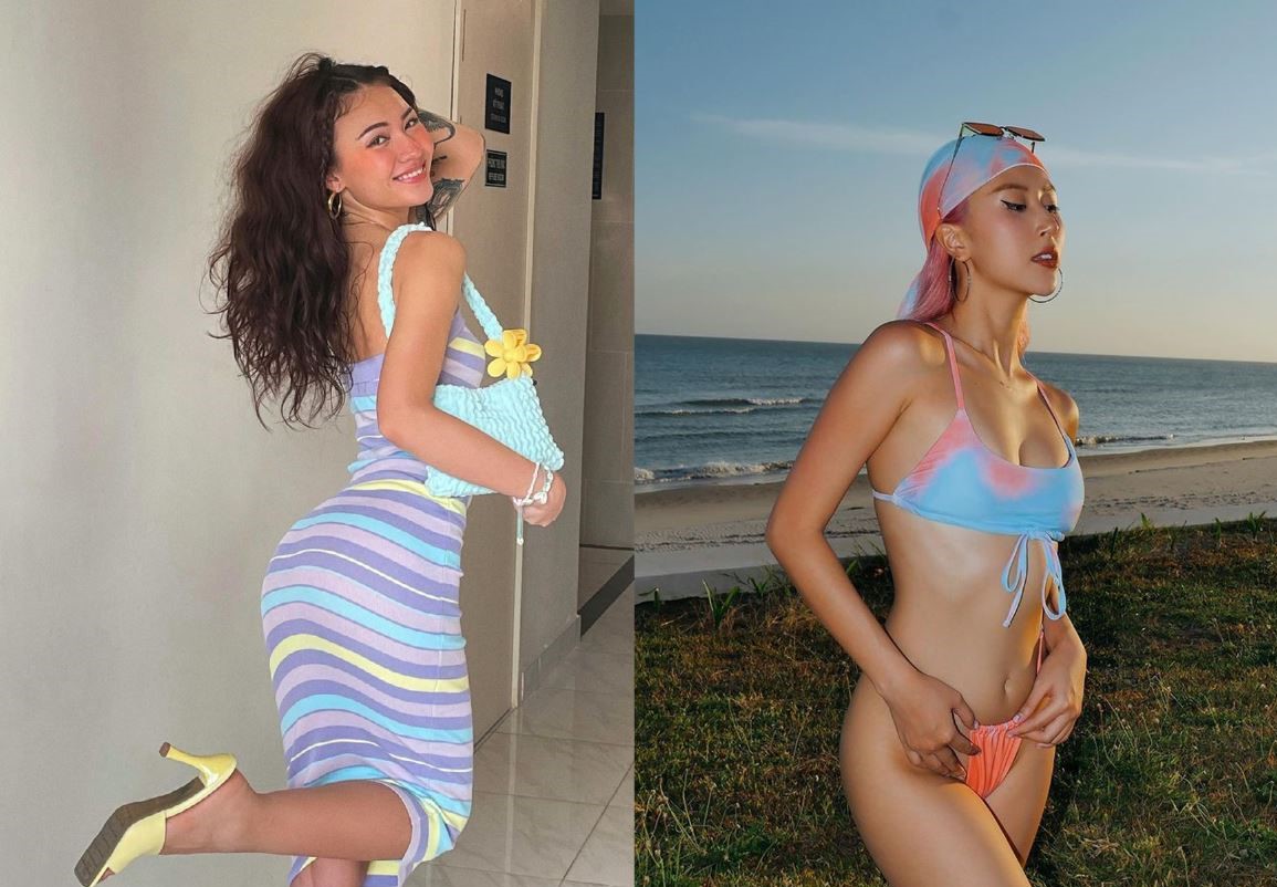 Coconut Girl qua cách phối đồ của Naomi và Quỳnh Anh Shyn đã hòa quyện thêm nét quyến rũ | Nguồn Instagram Naomi và Quỳnh Anh Shyn
