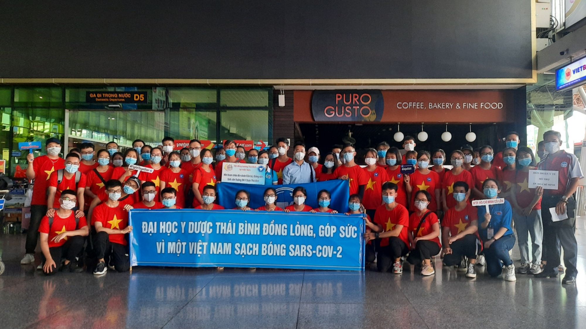 Medical volunteers deployed in Ho Chi Minh City | Source Pham Ngoc Minh Thy