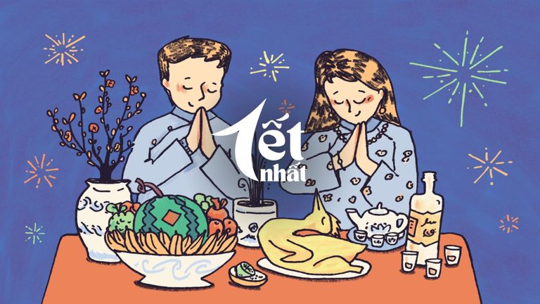 Từ cúng Ông Táo đến cúng Giao thừa: Cách người Việt bước sang năm mới. | Nguồn: Minh Thu @hazysoda21 cho Vietcetera.