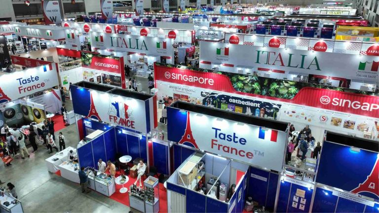 Booths at THAIFEX – ANUGA ASIA 2024. | Source: THAIFEX – ANUGA ASIA