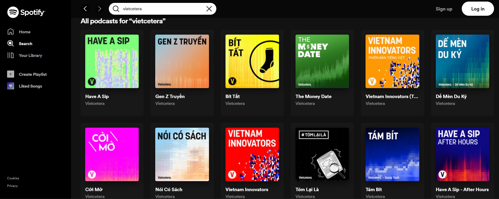 Spotify là danh bạ phổ biến cho các podcasts | Nguồn Spotify 10may2022spotifyjpg