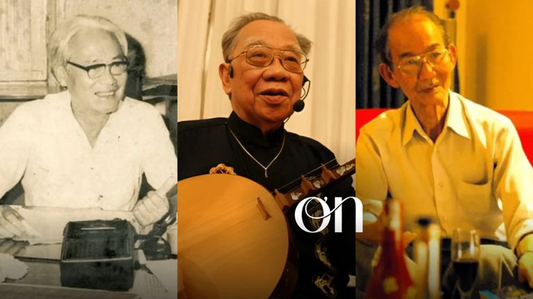  Giáo Sư Tôn Thất Tùng, Giáo Sư Trần Văn Khê, Giáo Sư Cao Xuân Hạo