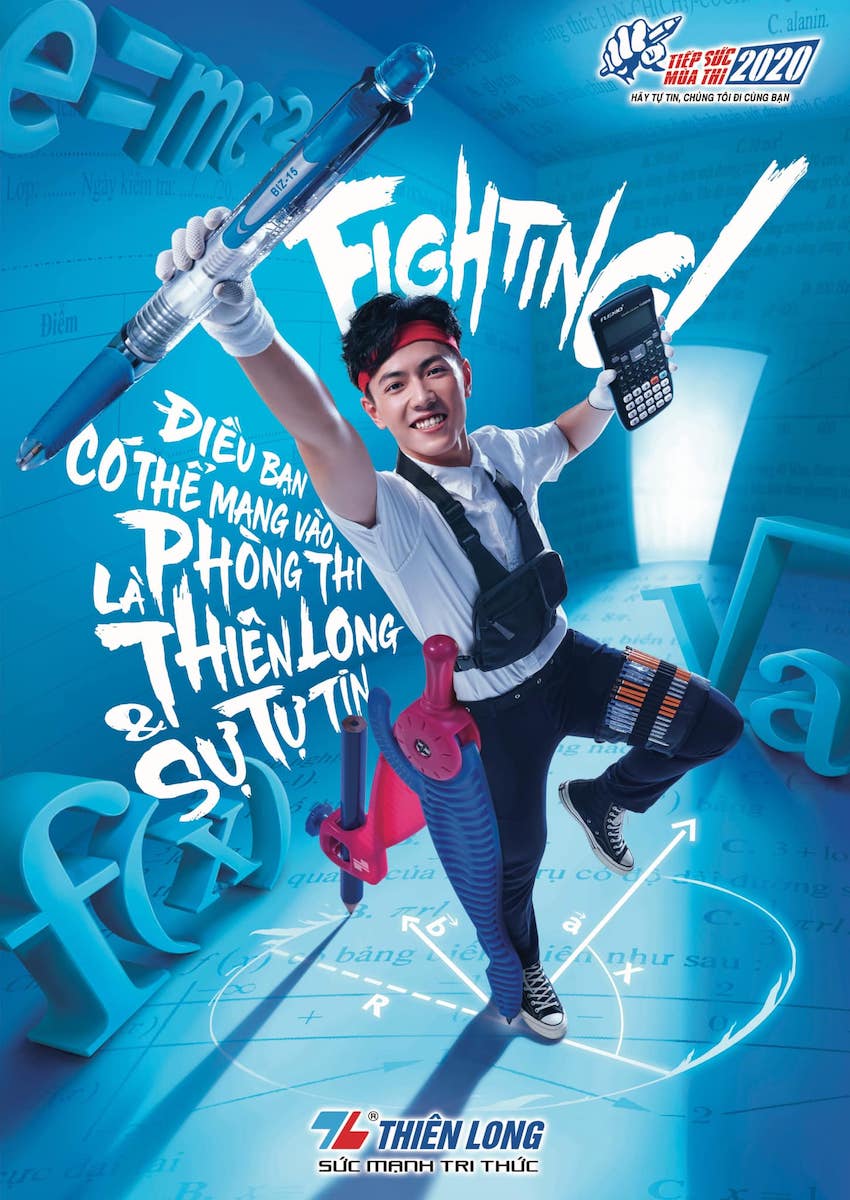 Thien Long’s new youthful and dynamic look has garnered much attention from young consumers Thien Long’s new youthful and dynamic look has garnered much attention from young consumers