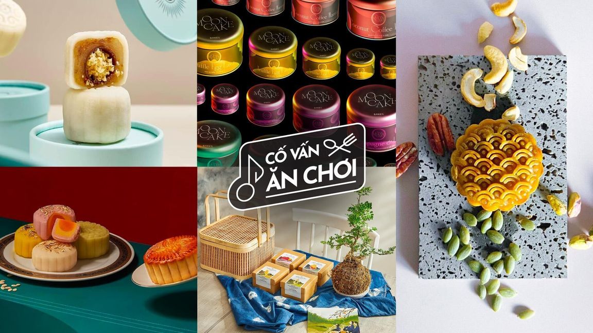 Ngon mắt - Lạ miệng với các hộp bánh Trung Thu phá cách ở Sài Gòn