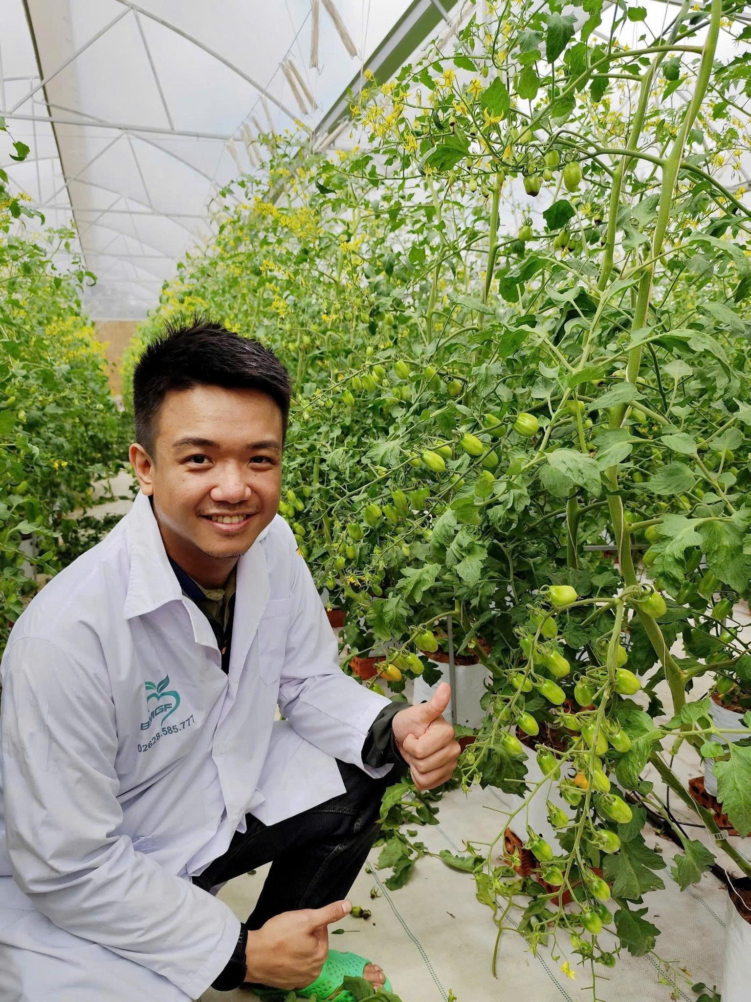 Anh Lê Minh Nhựt - nhà đồng sáng lập kiêm CEO của startup DEMETER Cố vấn và Tư vấn Độc lập trong lĩnh vực Công nghệ Nông nghiệp và Chính sách công phát triển bền vững hệ sinh thái khởi nghiệp và đổi mới sáng tạo | Nguồn NVCC Lecirc Minh Nhựt