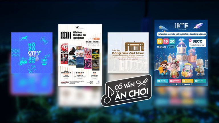 Những hoạt động văn hóa, nghệ thuật, hội chợ thú vị nhất cho dịp cuối năm 2025.
