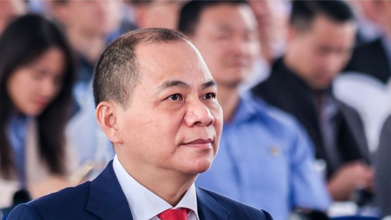 Ông Phạm Nhật Vượng là Người sáng lập và Chủ tịch Hội đồng Quản trị của Tập đoàn Vingroup. | Nguồn: Bloomberg