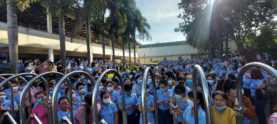 Công nhân đình công tại Đồng Nai | Nguồn Báo Ngày Nay