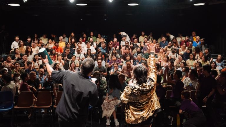 Một buổi biểu diễn kịch ứng tác | Nguồn: Saigon Improv House - Kịch Ứng Tác