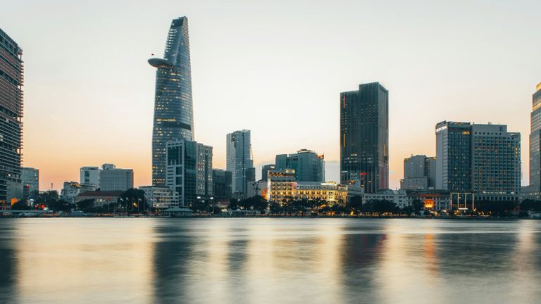 Ho Chi Minh City iconic landscape along the Saigon river. | Source: Tron Le for Unsplash