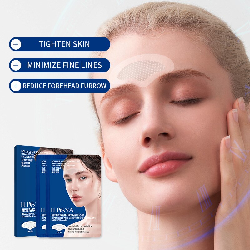 Miếng Dán Hyaluronic Trán Chống Nhăn Vi Kim Điều Trị Làm Săn Chắc Trán Chống Lão Hóa Làm Săn Chắc Bằng Axit | Nguồn AliExpress
