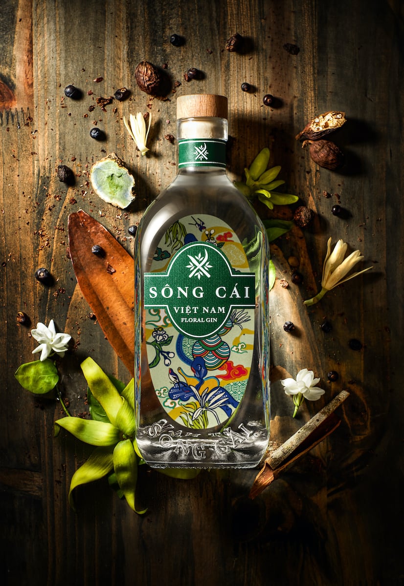 Specializing in themes and motifs found in Vietnamese folk art S-River incorporates digitized versions of the same into logos and other branding elements | Source Sông Cái Distillery Specializing in themes and motifs found in Vietnamese folk art SRiver incorporates digitized versions of the same into logos and other branding elements Source Socircng Caacutei Distillery