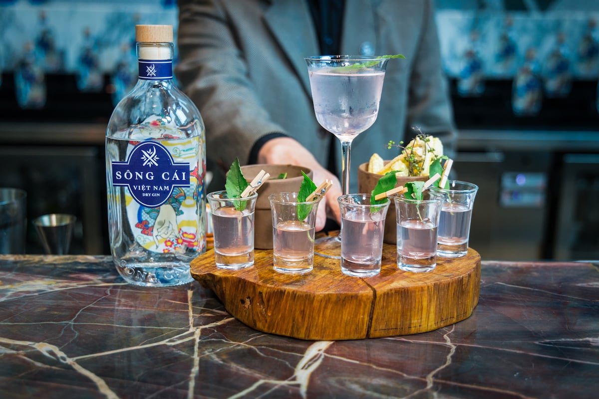 Sông Cái’s first annual competition in June for young talented bartenders | Source Sông Cái Distillery Socircng Caacuteirsquos first annual competition in June for young talented bartenders Source Socircng Caacutei Distillery
