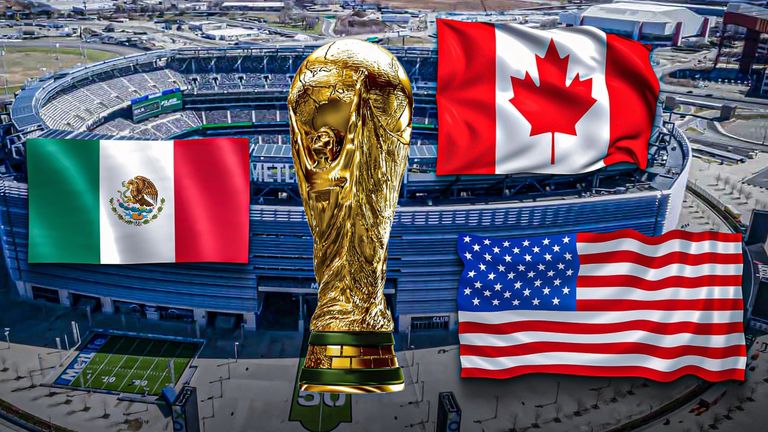 World Cup 2026 sẽ diễn ra tại Mỹ, Canada và Mexico với quy mô lớn nhất lịch sử giải đấu. | Nguồn: Give Me Sport
