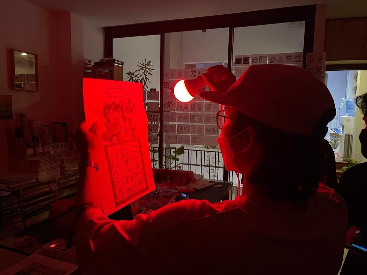 Quá trình chấm và chọn thí sinh chung kết của đội ngũ | Nguồn Khô Mực Studio quabao-3