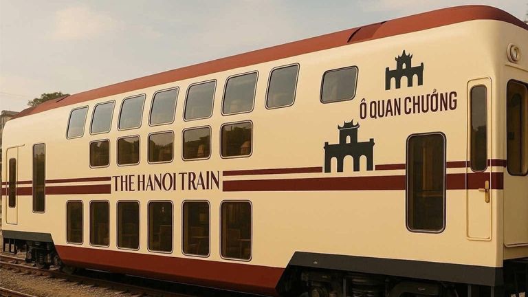 Hà Nội 5 Cửa Ô - The Hanoi Train. | Source: Báo Nghệ An