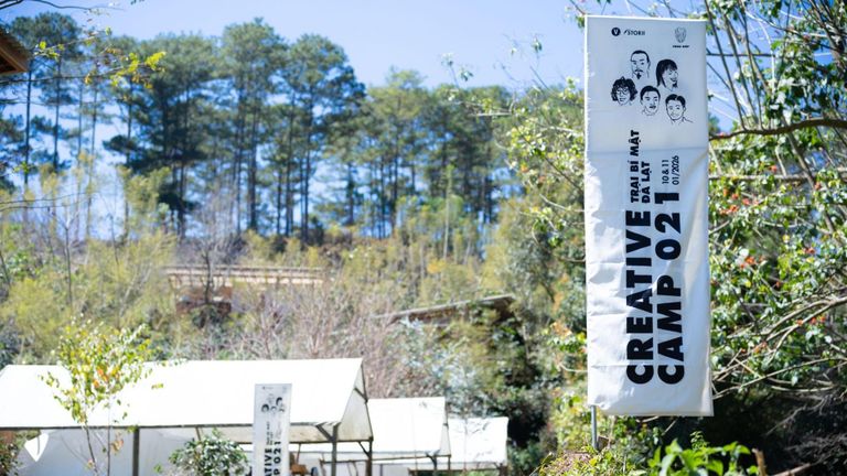 Diễn ra trong 2 ngày, Trại Sáng Tạo CC021 – 2026 quy tụ 20 người làm sáng tạo. | Source: Danky for Vietcetera