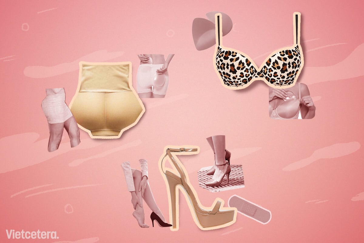 Phụ nữ đã gồng thế nào để đẹp hơn2