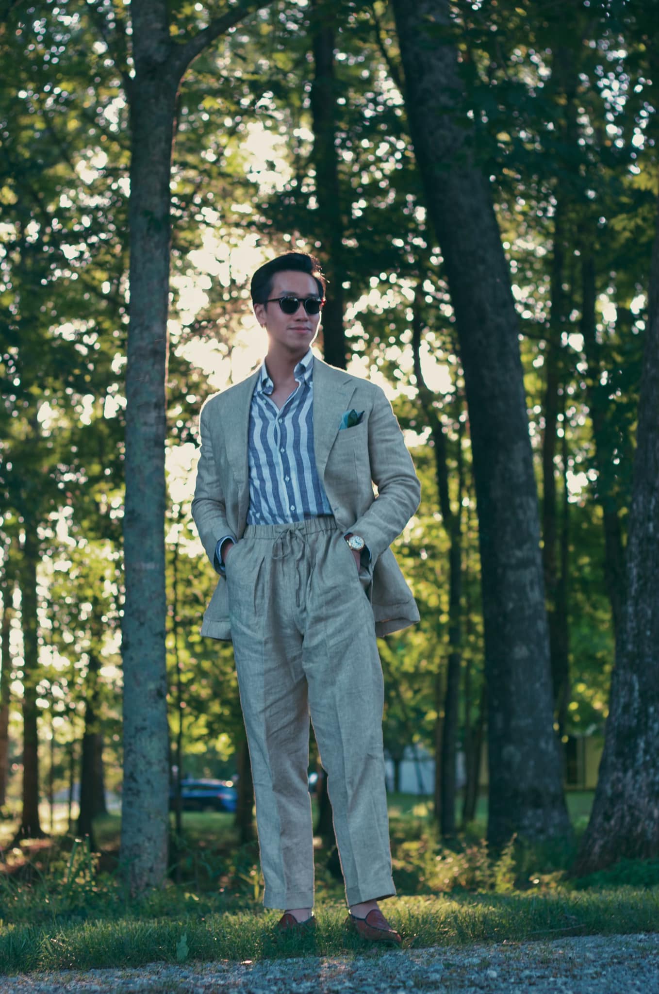 Chất liệu thiên nhiên tạo nên sự khác biệt cho trang phục sartorial | Nguồn Dertex Dinh