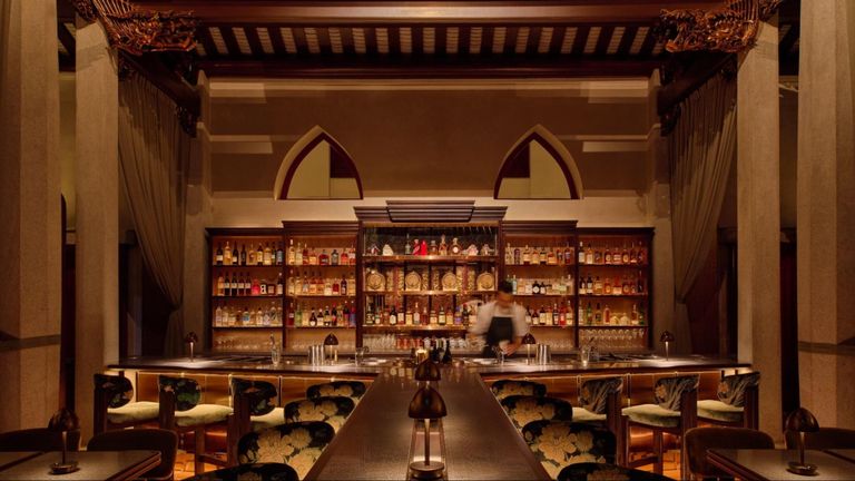The intelligence of Bar Kap is that it treats the House as a script, not a stage set.