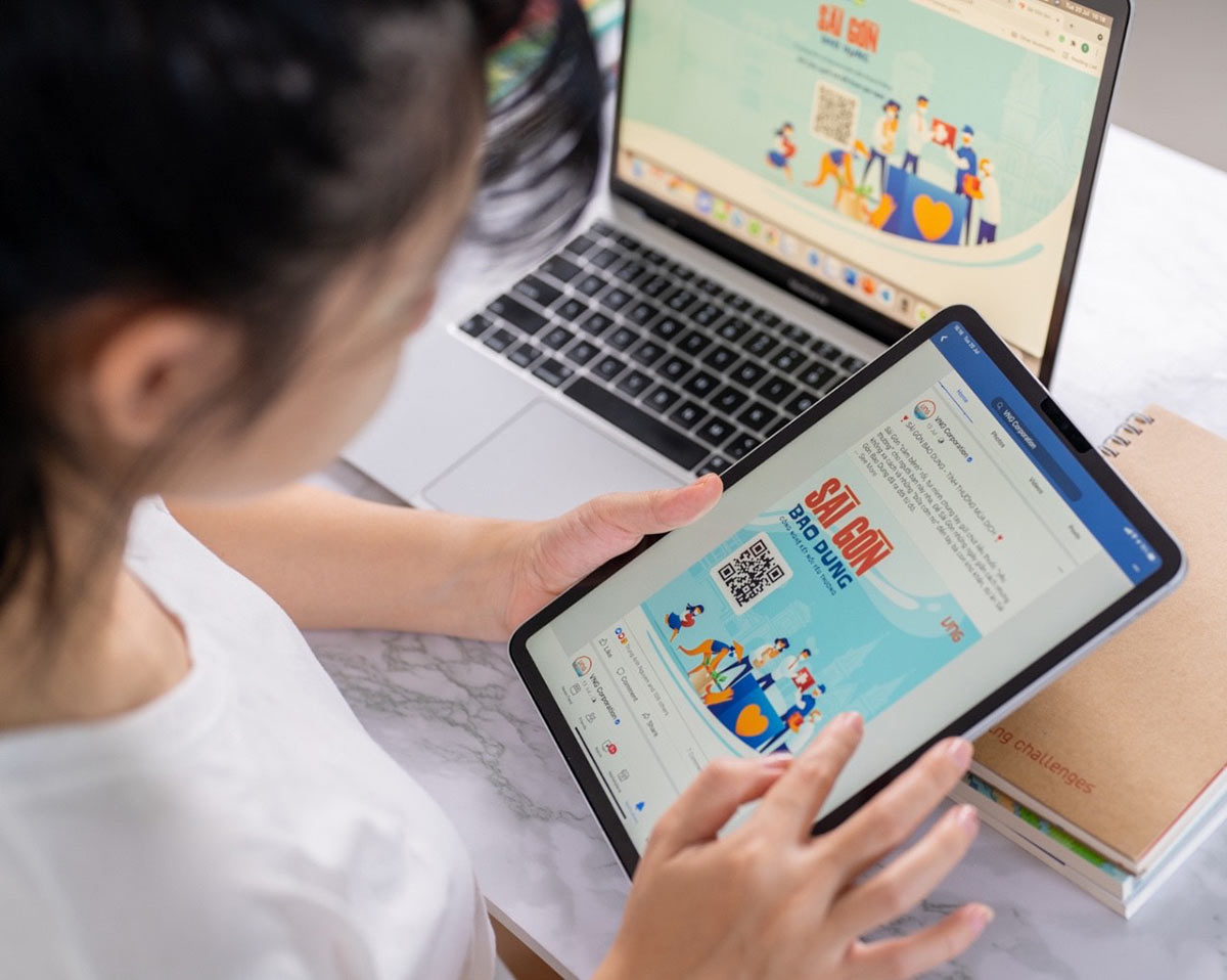 The birth of Saigon Bao Dung was seen as a solution for the difficult problem of connecting charity organizations and people with difficulties to benefactors | Source VNG