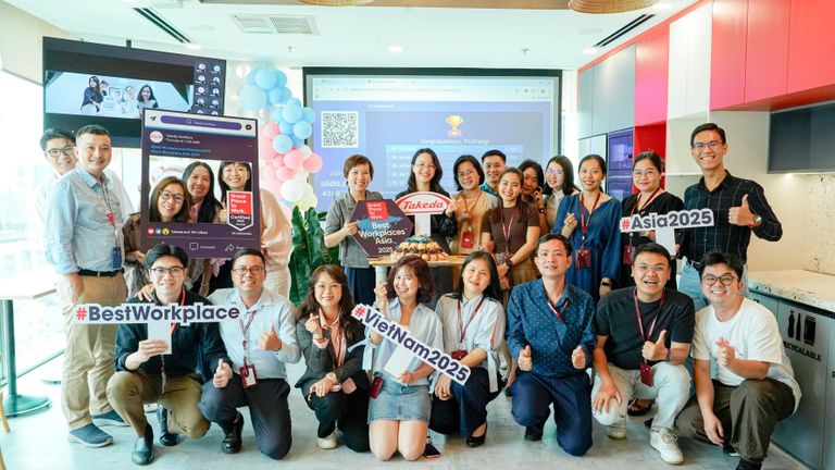 Con người được xem là tài sản quý giá nhất tại Takeda Việt Nam. | Nguồn: Takeda Việt Nam