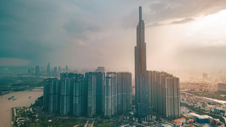 Ho Chi Minh City’s Landmark 81 stands as the city’s tallest monument, the image of a modernizing Vietnam. | Source: Tron Le via Unsplash
