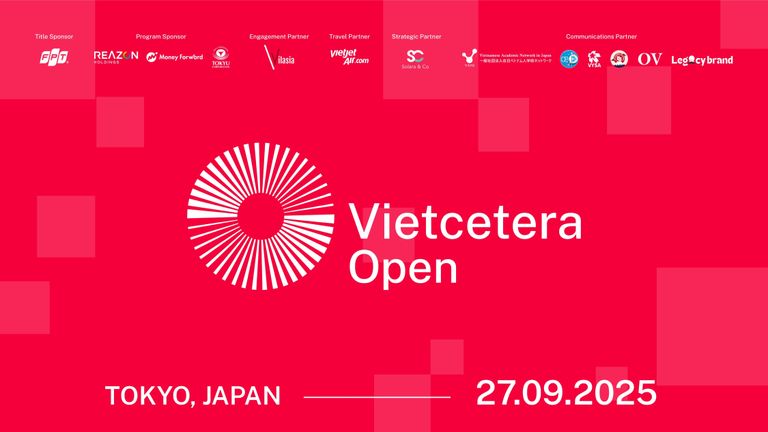 Trở lại Tokyo trong diện mạo hoàn toàn mới sau lần ra mắt đầu tiên vào tháng 9/2024, Vietcetera Open lần này có gì đáng mong đợi? | Nguồn: Vietcetera