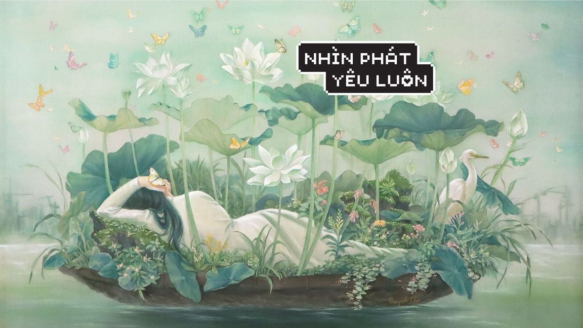 Quỳnh Chu và những bộc bạch nội tâm qua màu nước trên lụa