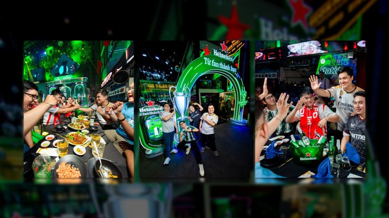 Nguồn: Heineken page (Hình ảnh chỉ mang tính chất minh họa)