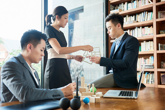Although the STO team is made up of a humble number of members they have successfully implemented some important solutions to improve customer experience and service | Source AIA Vietnam
