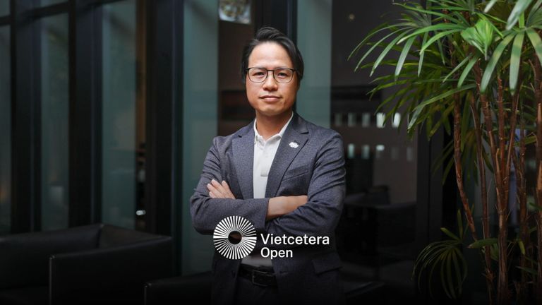 Anh Nguyễn Hữu Long, CEO FPT Consulting Japan tại sự kiện Vietcetera Open, Japan 2025. | Nguồn: Bobby Vũ cho Vietcetera
