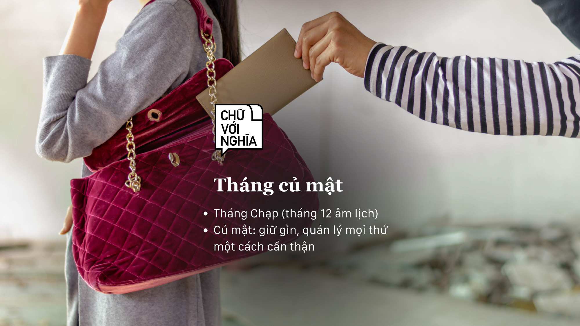 Tháng củ mật là gì mà vật chất dễ mất? | Vietcetera