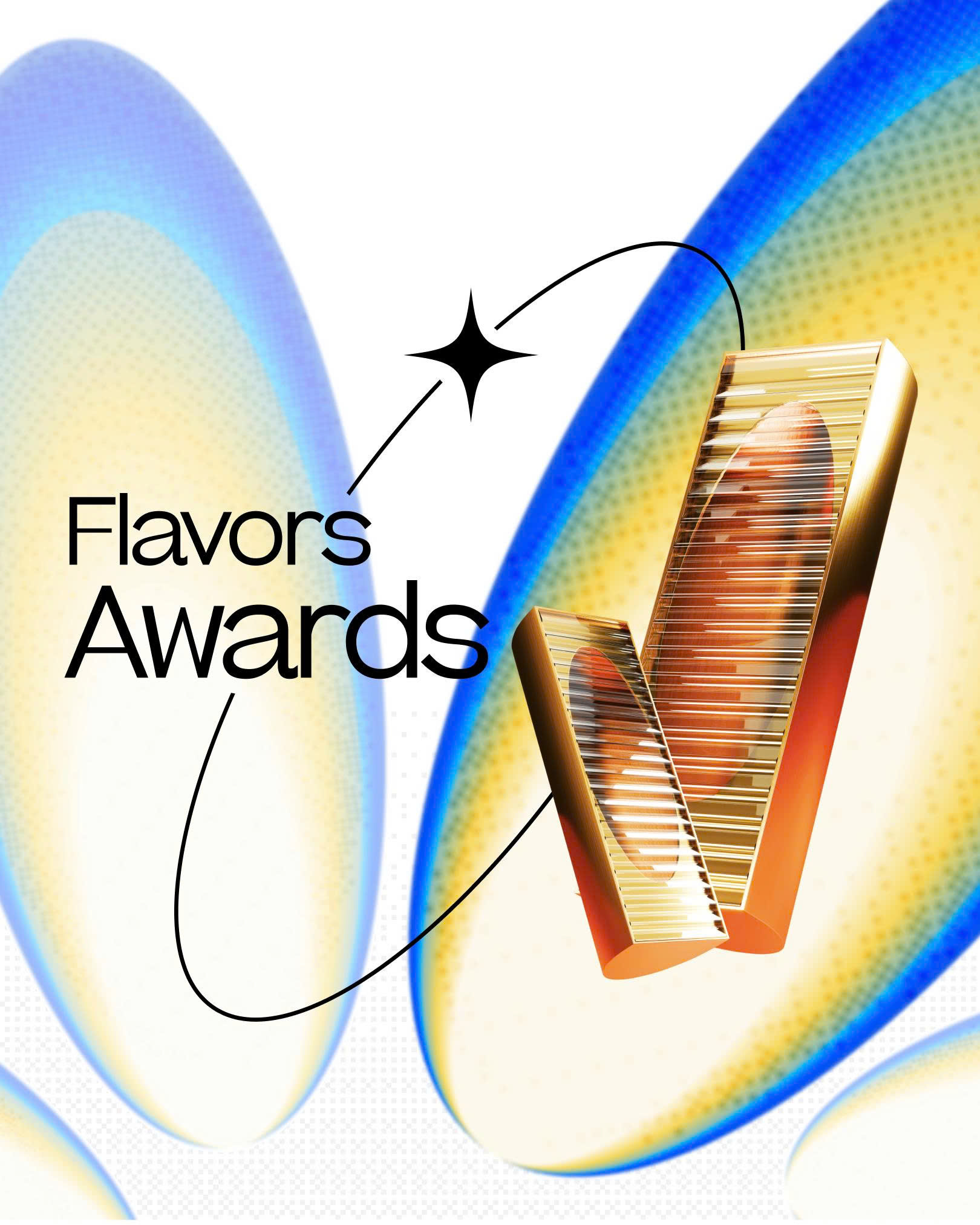 Cúp Vietnam Restaurant & Bar Awards trên kệ trưng bày (phiên bản di động)