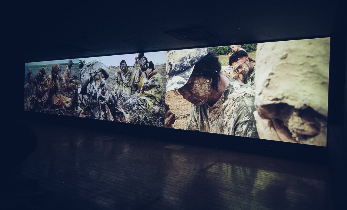 Chikako Yamashiro’s “Mud man” from 2016 is part of a body of work that “dramatizes the lesser-known aspects of Okinawa’s contemporary reality” | Image courtesy of the artist Chikako Yamashiro’s “Mud man” from 2016 is part of a body of work that “dramatizes the lesserknown aspects of Okinawa’s contemporary reality” Image courtesy of the artist
