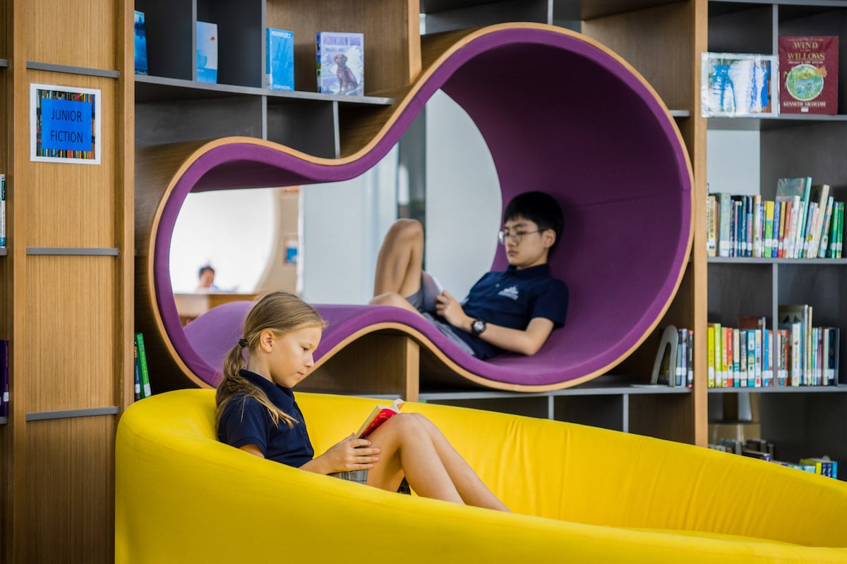 Students enjoying the space at the ISHCMC Primary Library | Credit Fred Wissink Students enjoying the space at the ISHCMC Primary Library Credit Fred Wissink sizesmaxwidth 1200px 100vw 1200px