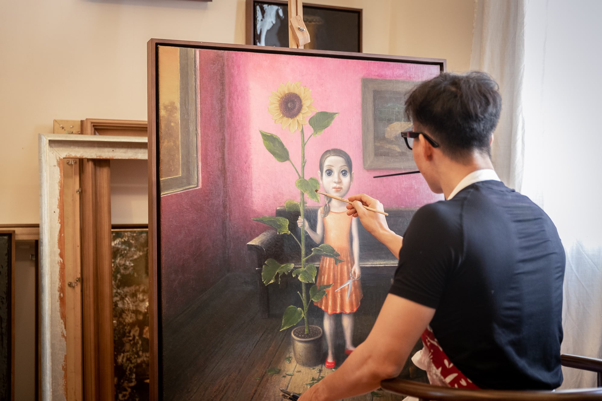 “The characters in my pieces are always kind of vulnerable” | Credit Hoang Anh “The characters in my pieces are always kind of vulnerable” Credit Hoang Anh