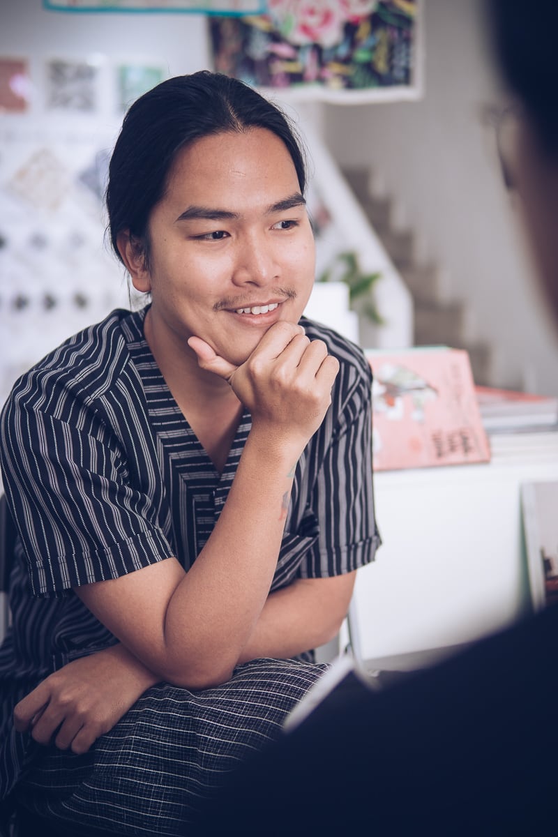 “Nhu cầu khám phá tiếp cận và thưởng thức về nghệ thuật ở Việt Nam là có” Inpages Đam mecirc saacutech cugraveng đồng saacuteng lập Đặng Thagravenh Long1