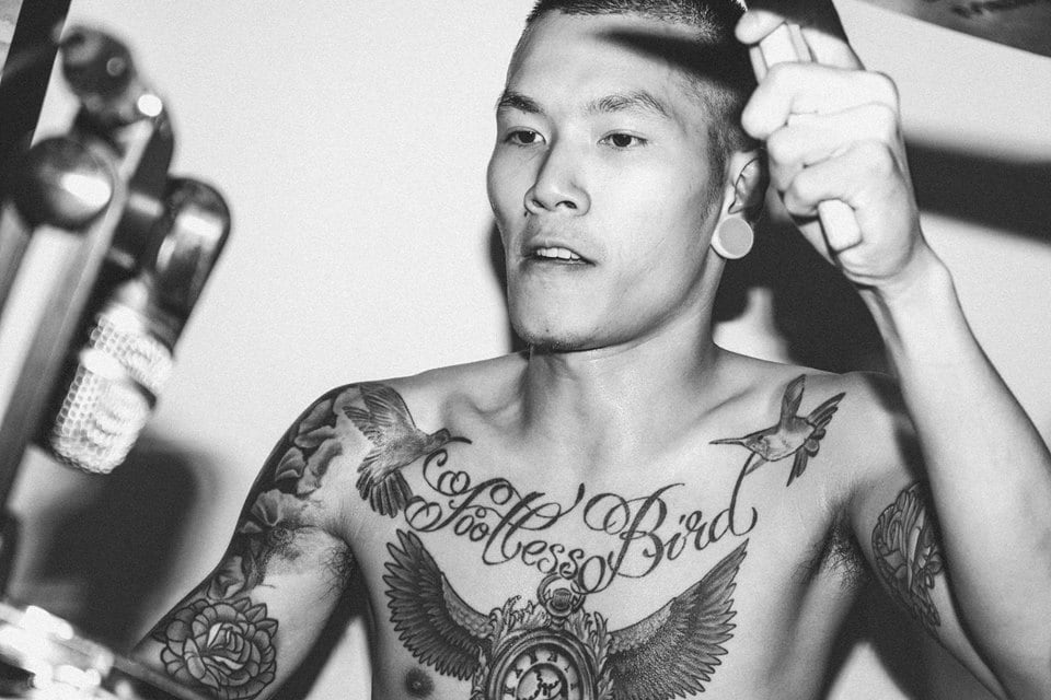 Tran Tuan Dat is the drummer of District 105 | Credit Dinh Hoang Thinh Vietnamese Hardcore Culture Is Expanding But Still Angry3