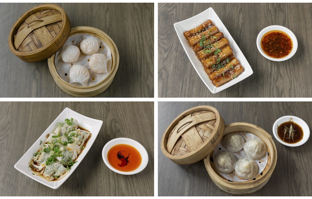 In clockwise order from left to right Shrimp hargow fried rolls with XO sauce Shanghai-style dumpling minced pork dumpling with spicy sauce In clockwise order from left to right Shrimp hargow fried rolls with XO sauce Shanghaistyle dumpling minced pork dumpling with spicy sauce sizesmaxwidth 1200px 100vw 1200px