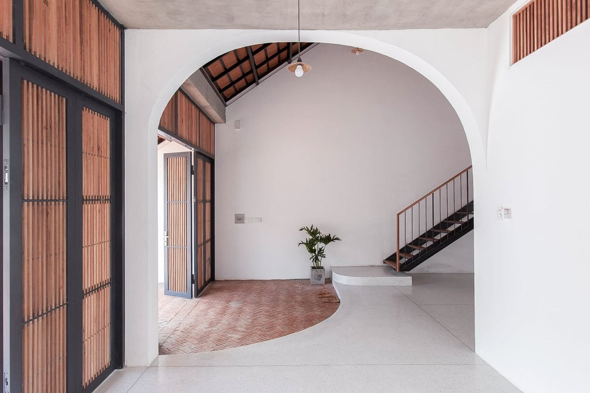 Like a traditional Vietnamese house Tile Roof House has a tall open structure that is designed to create cool airy interiors | Source Sustainable Design Vietnams Emerging Green Architects6